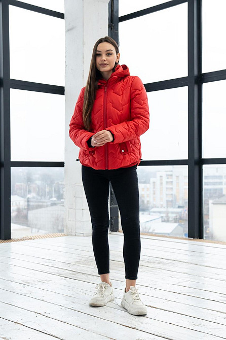 Женская стильная стёганная куртка весна-осень . 44-54р Киев - изображение 2