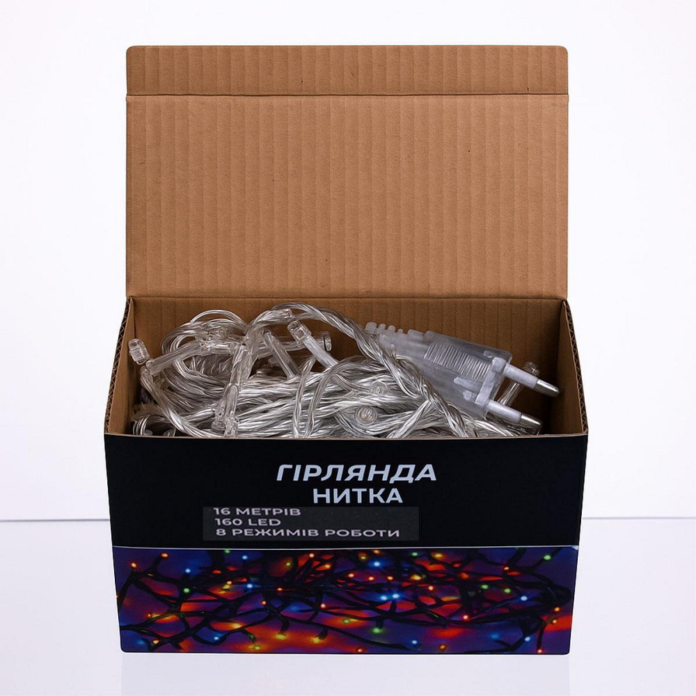 Гірлянда кімнатна 14 м, 160 LED, жовте світло Київ - фото 6