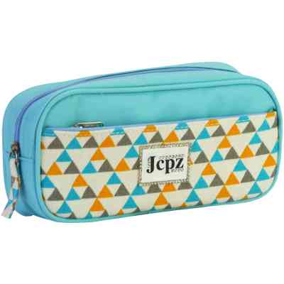 Пенал Cool For School 2 відділення Блакитний (J-2396-blue) Вінниця