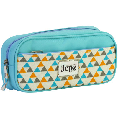 Пенал Cool For School 2 відділення Блакитний (J-2396-blue) Вінниця - фото 1