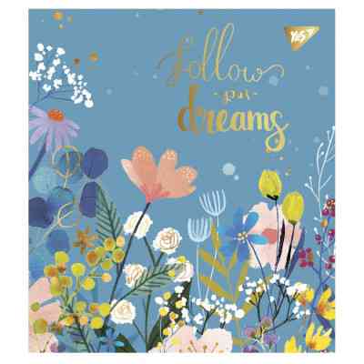 Тетрадь Yes А5 Follow your dreams 24 листов клетка (766842) Винница