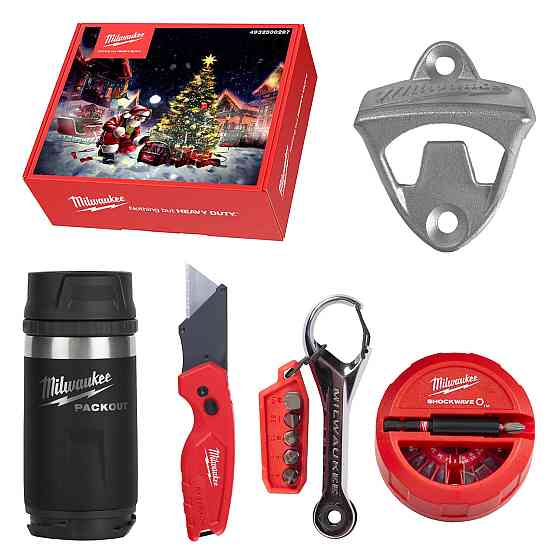 Набір ручного інструменту MILWAUKEE Christmas Promo 2025 (відкривачка TOOLGUARD (4932500164), компактний ніж Fastback (493247135 Одеса
