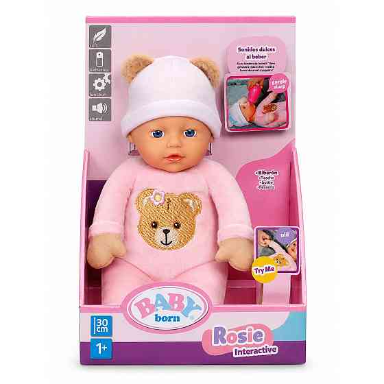 Інтерактивна лялька Baby Born – Розі (30 см) Дніпро