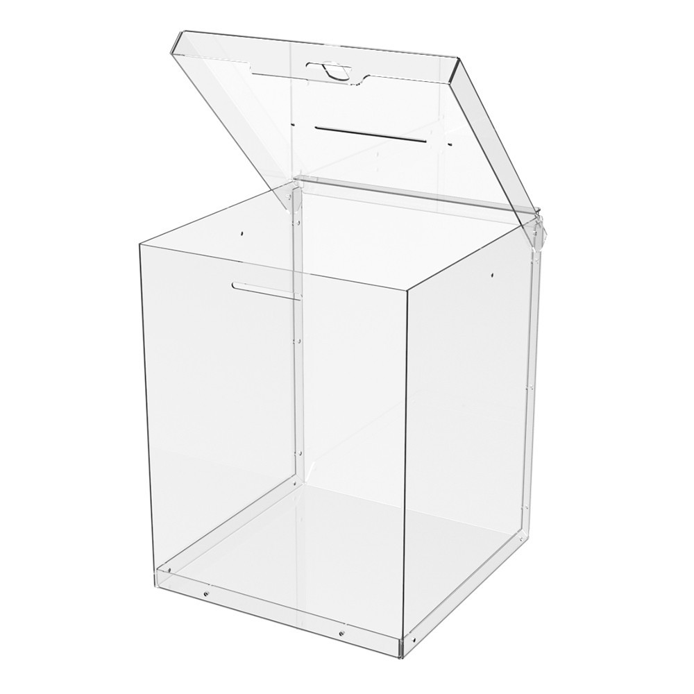 Ящик EKOSTAR с замком для пожертвований и сбора денег 200x200x250. Объем 10 литров Киев - изображение 5