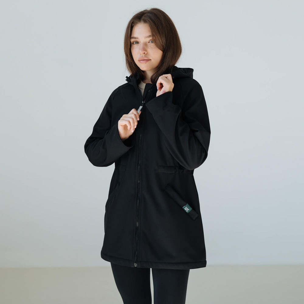 Слингокуртка, куртка для беременных 3 в 1 Неро L Киев - изображение 4