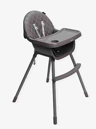 Стул для кормления ребенка 2 в 1 VELANO Evo, grey Киев