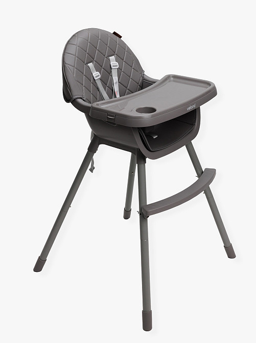Стул для кормления ребенка 2 в 1 VELANO Evo, grey Киев - изображение 3
