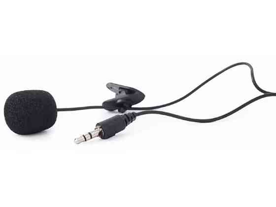 Мікрофон компютерний (петличка) MIC-C-01 3,5 чорний 2м ТМ Gembird Київ