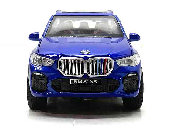 Машина Автосвіт BMW Х5 інерційна масштаб 1:32 відчиняються двері капот багажник 16,5см Синя (AP-1755) Чернігів