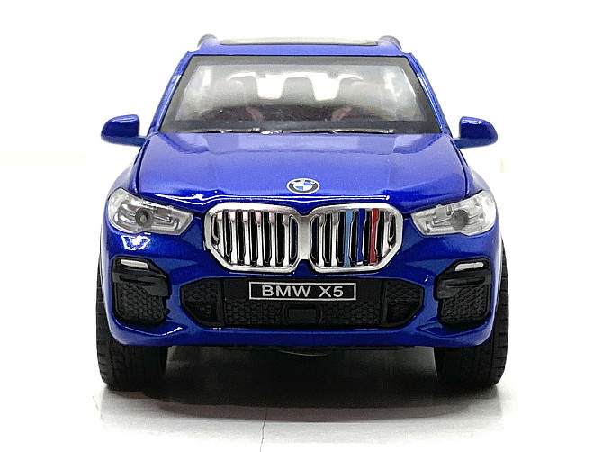 Машина Автосвіт BMW Х5 інерційна масштаб 1:32 відчиняються двері капот багажник 16,5см Синя (AP-1755) Чернігів - фото 4