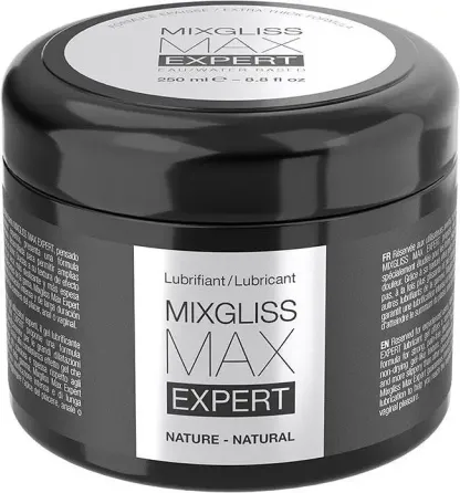Густа змазка для фістинга і анального сексу MixGliss MAX Expert Nature (250 мл) на водній основі Львів