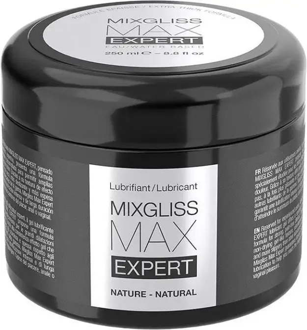 Густа змазка для фістинга і анального сексу MixGliss MAX Expert Nature (250 мл) на водній основі Львів - фото 1