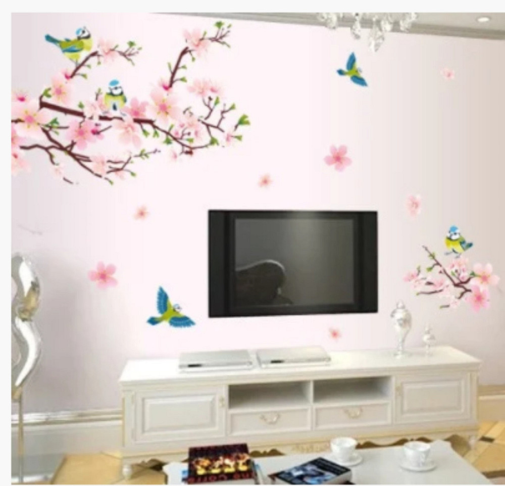 Наклейка вінілова на стіну Квітуча гілка Київ - фото 8