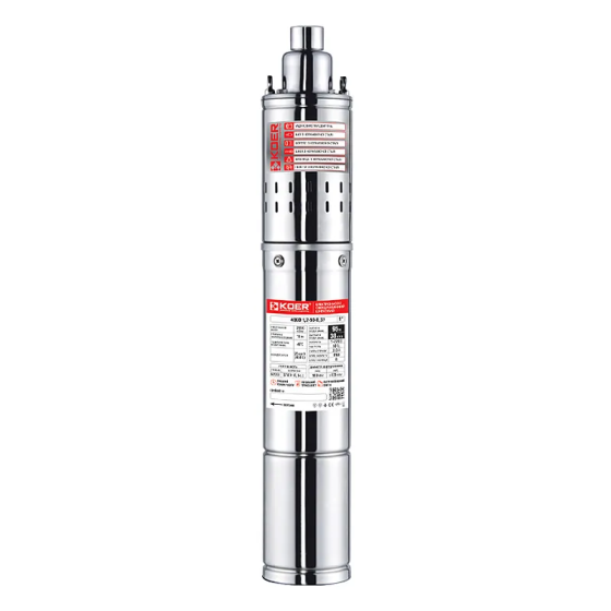 Насос свердловинний шнековий Koer 4QGD 1.5-120-1.1 1"   ( KP2879 ) 24323 Харків
