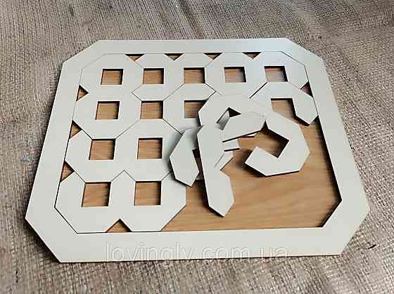 Головоломка для дітей та дорослих, чудова гра в дорогу! Ірпінь