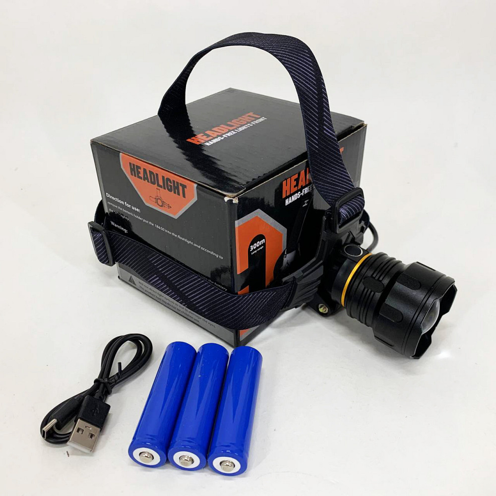 Фонарь налобный Police 8078-P360 QO-13 Львов - изображение 5