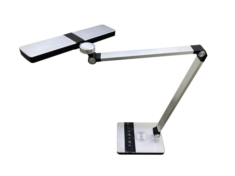 Лампа настільна світлодіодна гнучка Sirius BL-1105-C срібна Коломия - фото 5