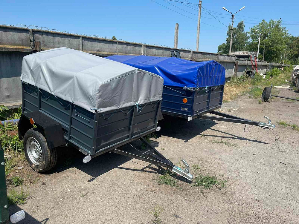 Новий причіп легковий Дніпро-150х130х40. Тент у подарунок Новояворівськ - фото 2