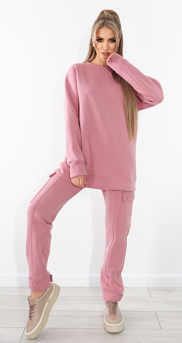 Теплий костюм на флісі з великими кишенями (46) Київ - фото 2