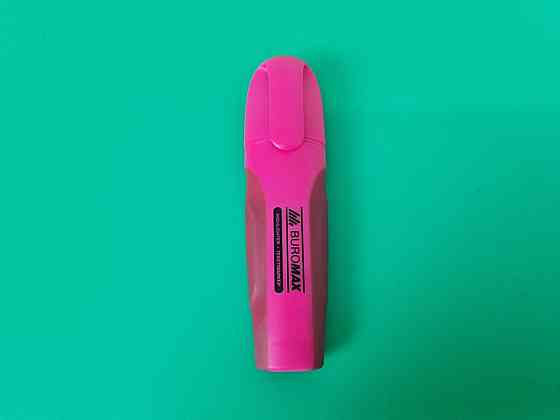 Текстовий роздільник фрюрисц. "Buromax BM. 8904-02 NEON" РОЗОВИЙ (1 шт.) Харків