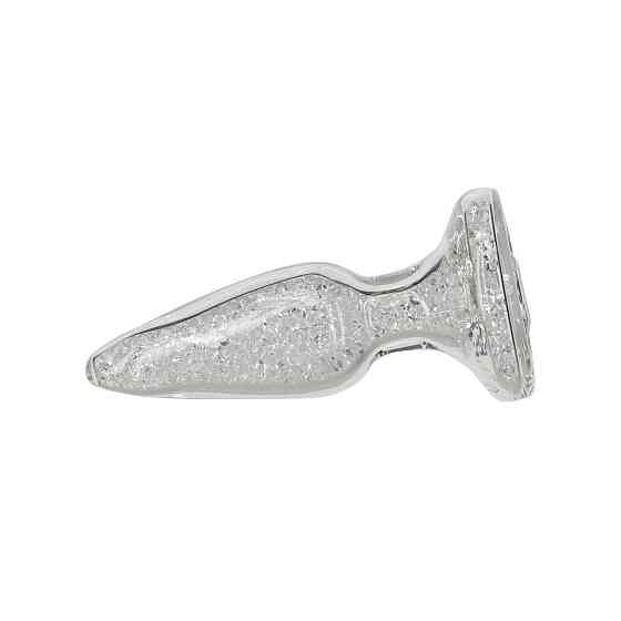 Стеклянная анальная пробка Pillow Talk Fancy Luxurious Glass Anal Plug, ⌀3,1см, вибропуля в подарок Sex Aura Киев