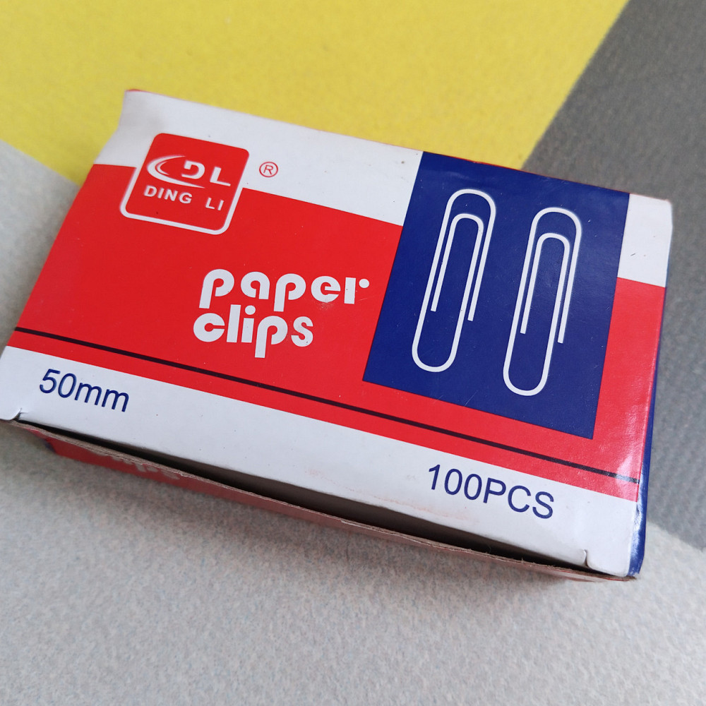 Канцелярские скрепки 50 мм круглая, 100 шт. Киев - изображение 2