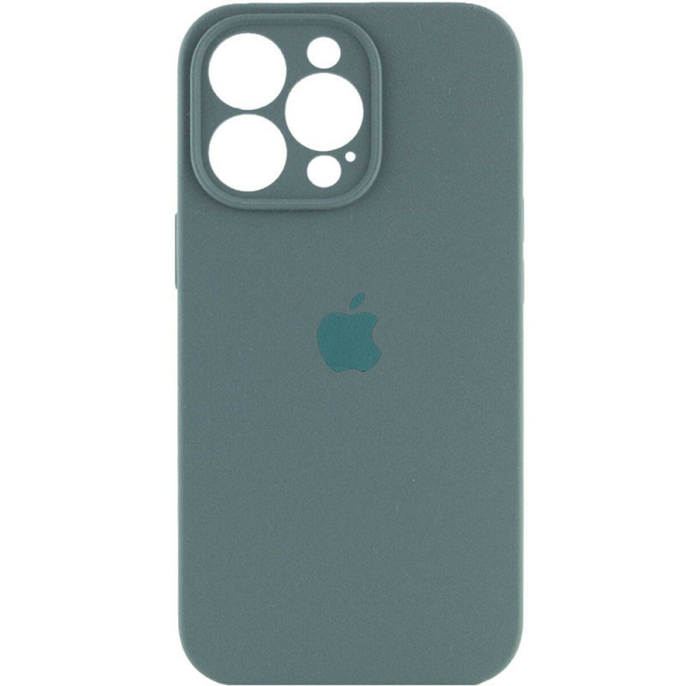Чохол для смартфона Silicone Full Case AA Camera Protect for Apple iPhone 15 Pro Max 46,Pine Green Киев - изображение 1