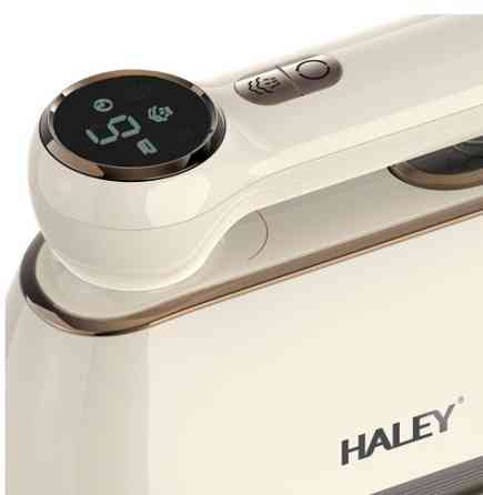 Вертикальний відпарювач праска Haley HY-2005 2000Вт, ручний дорожній міні відпарювач з LED дисплеєм 150ml Одеса