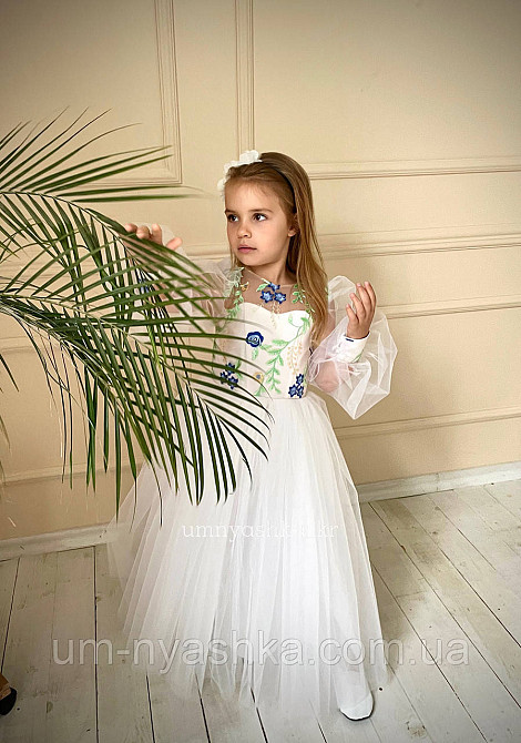 Дитяча святкова вишита сукня комп'ютерна вишивка р.34 Кривий Ріг - фото 5