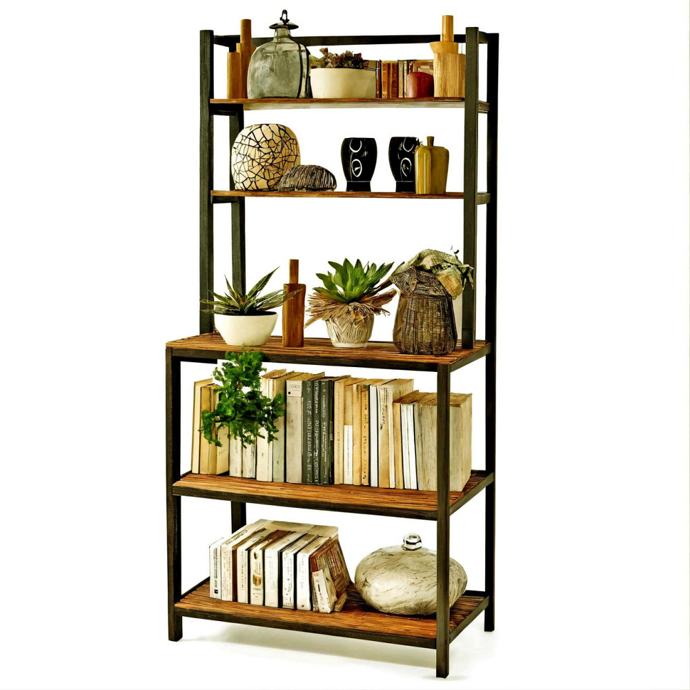 Стелаж кухонний "Бойсе" венге-охра Миколаїв - фото 1