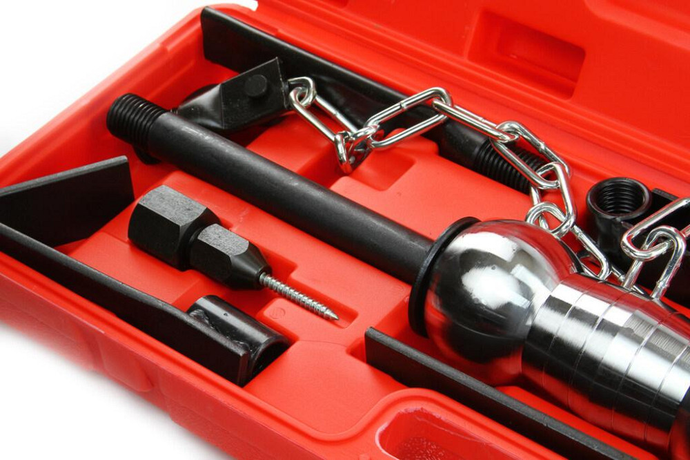 Набір для видалення вм'ятин на кузові автомобіля інерційний молоток зворотний 57.7 см Mar-Pol (M57454) Нововолинськ - фото 5