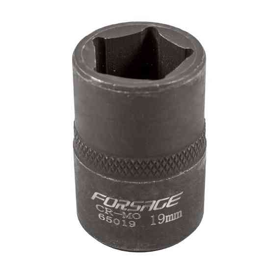 Головка ударна 1/2" 5-гранна 19мм Forsage F-65019 Одеса