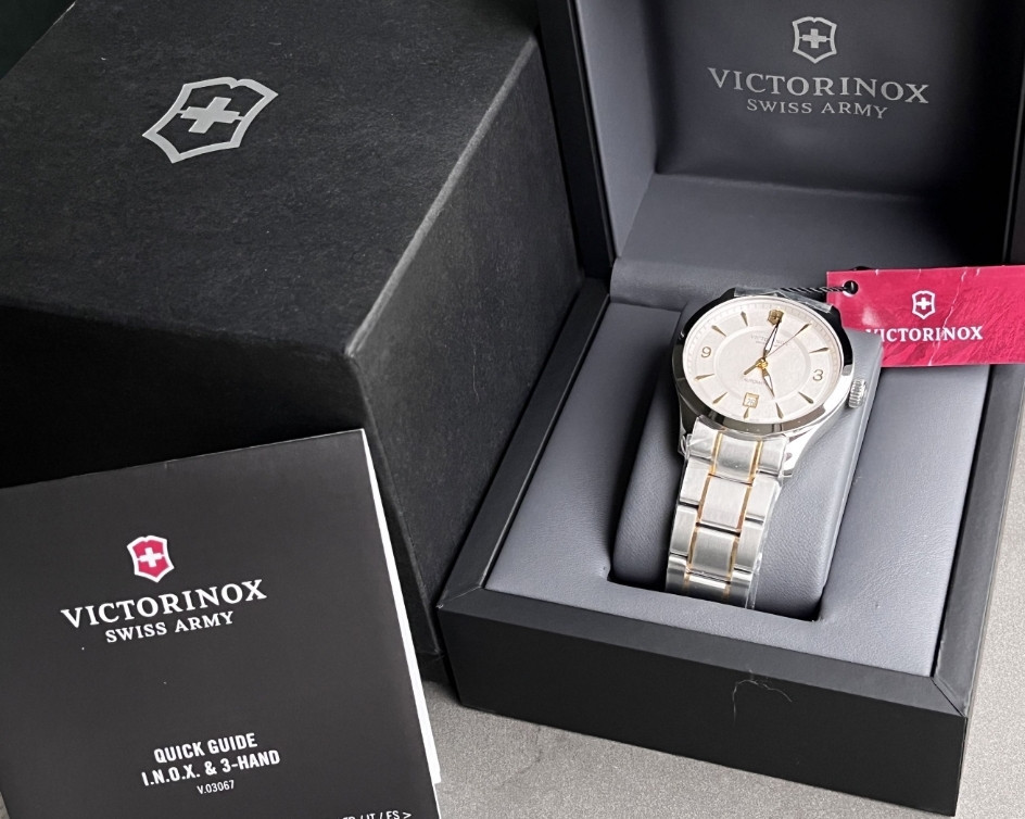 Швейцарський чоловічий годинник Victorinox Alliance automatic 241874 Київ - фото 4