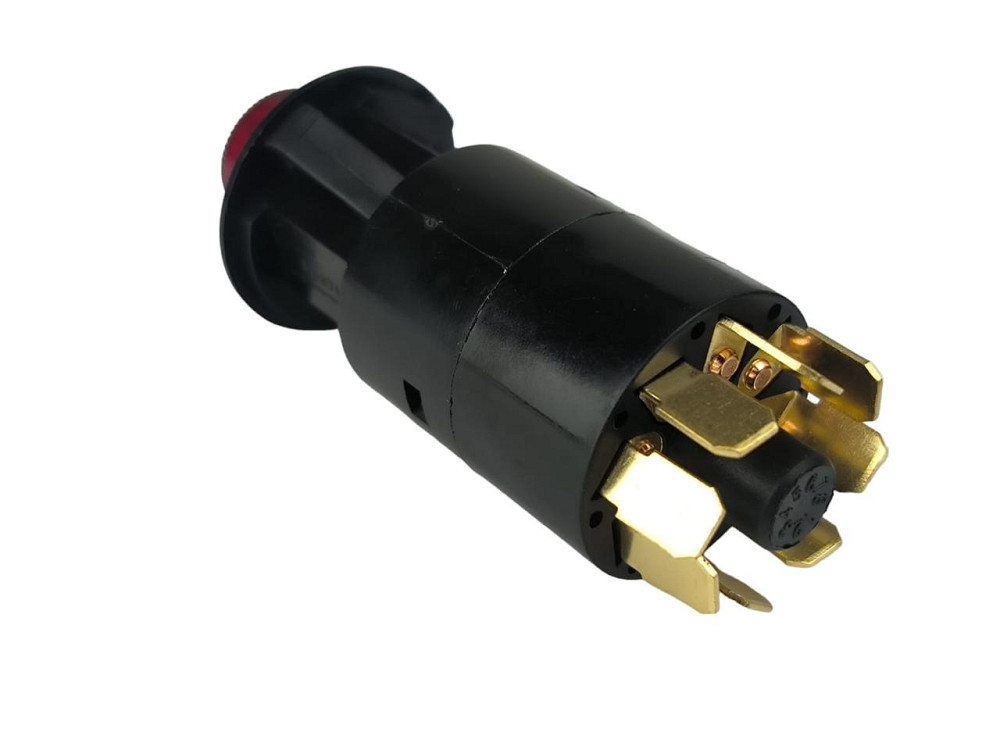 Кнопка сигналізації Камаз, МАЗ, ЗІЛ, ГАЗ 24В (універсальна) (8 контактів) аварійної Мукачево - фото 3