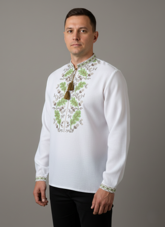 Чоловіча вишиванка орнамент Дубки Київ