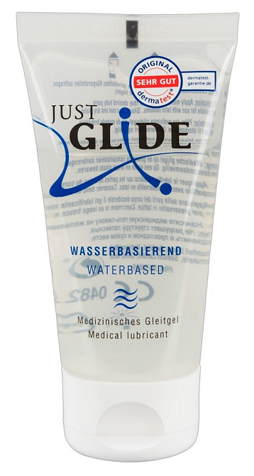 Лубрикант Just Glide Waterbased на водной основе, 50 мл Sex Aura Киев - изображение 1