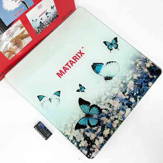 Фирменные напольные весы MATARIX, Напольные весы стеклянные для регулировки веса JV-81 Львов