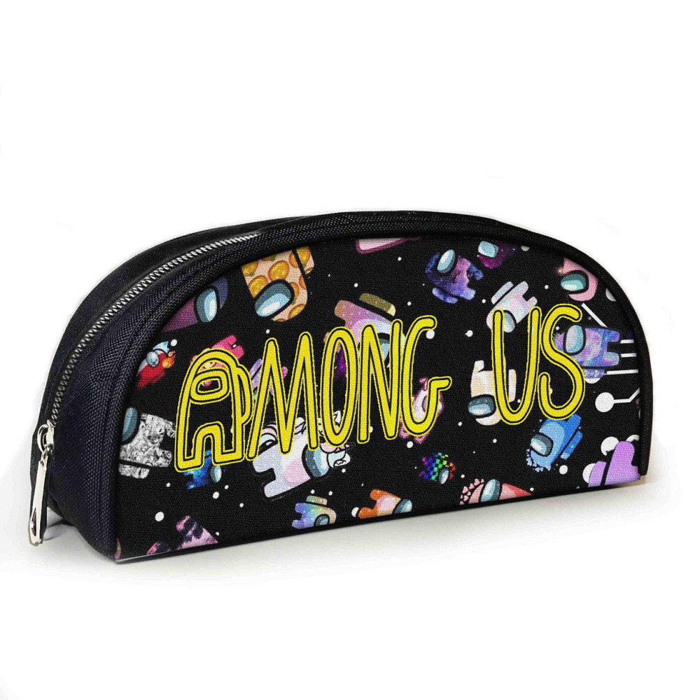 Пенал шкільний Амонг Ас/Among Us 23х10х8 см з принтом для хлопчика (02805) Київ - фото 1