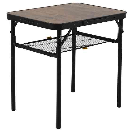 Стол Bo-Camp Garland 60x45 cm Black/Wood look (1404195) Вінниця