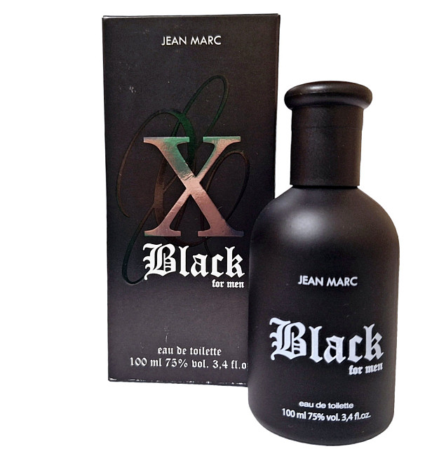 Туалетная вода мужская X Black Jean Marc 100 мл. Запорожье - изображение 1