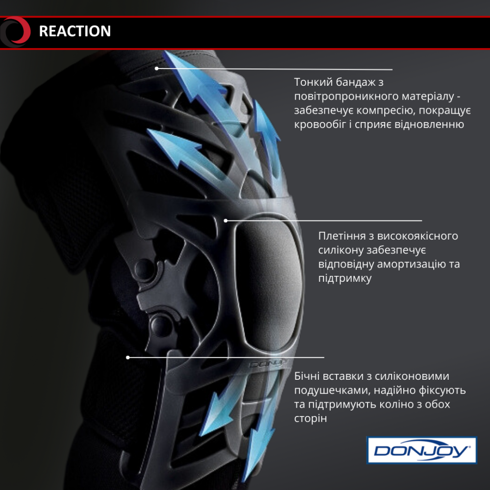 Ортез із силіконовим вебдизайном Reaction XXXL Дніпро - фото 5