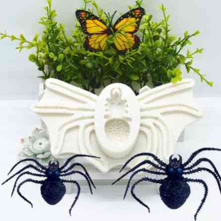 Молд силиконовый Паук 167 на 91 мм серый Киев