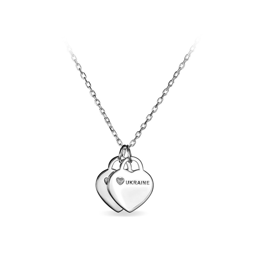 Срібне намисто "З Україною в серці" MasterSem Київ - фото 3