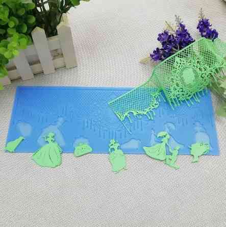 Молд силиконовый Бал 30 на 11 см синий Киев