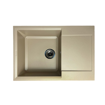 Мойка кухонная Adamant Horizon Medium Сахара + змішувач та дозатор (4824296104502) Винница - изображение 3