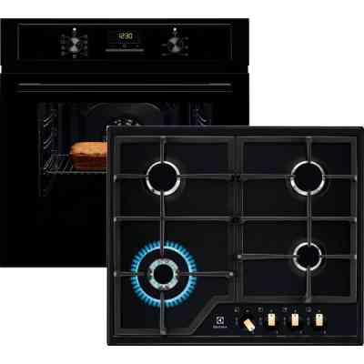 Комплект встраиваемой техники Electrolux Духова шафа EOF3H50BK + Варильна поверхня KGS6436RK (1) Винница