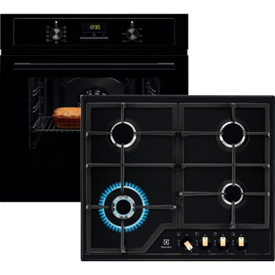 Комплект встраиваемой техники Electrolux Духова шафа EOF3H50BK + Варильна поверхня KGS6436RK (1) Винница - изображение 1