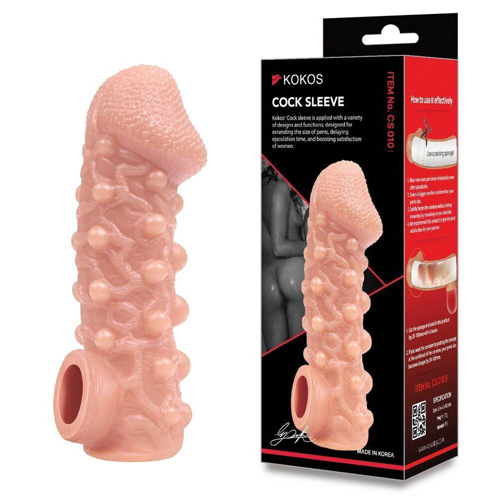 Насадка на член Kokos Cock Sleeve CS 010 S (м'яте паковання!!!) Sex Aura Київ - фото 3