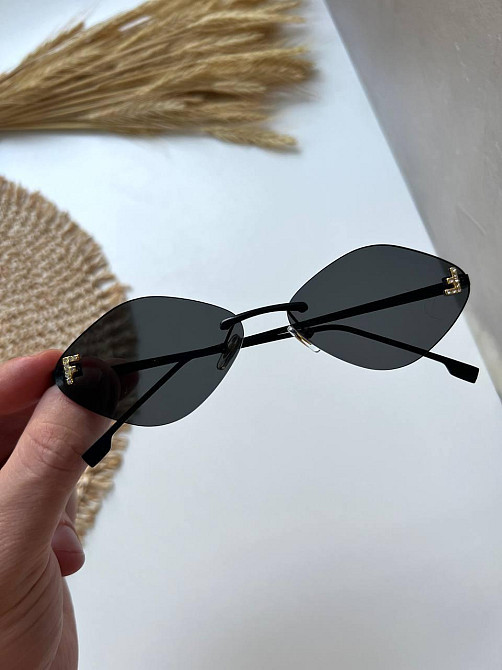 Женские очки Fendi на среднее лицо с металлической оправой MasterSem Киев - изображение 3