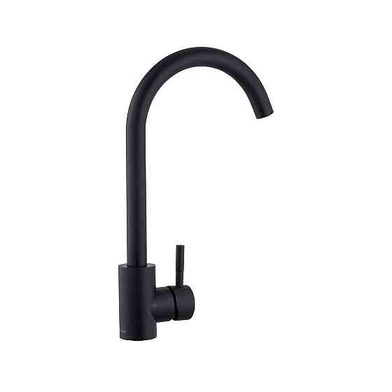 Змішувач для кухні Kroner KRP Edelstahl Klassisch - SCH035 чорний Київ